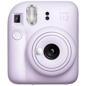【12月15日24H限定★エントリーで全商品P10倍！】FUJIFILM＜富士フイルム＞ チェキカメラ instax mini12 ライラックパープル INSTAX mini12 PURPLE インスタントカメラ チェキ カメラ 簡単 明るい レンズ セルフィー 接写 紫