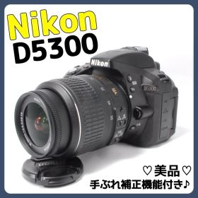 美品‼️手ぶれ補正機能付き✨Nikon D5300✨初心者向け✨スマホ転送OK✨