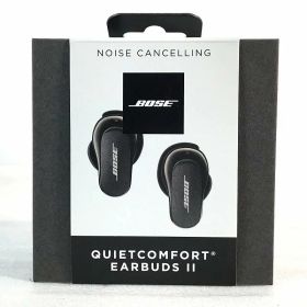 【未使用中古品】 ボーズ / BOSE QuietComfort Earbuds II QCEARBUDS2ELP BLK インナーイヤー型 / 完全ワイヤレス イヤホン 2022年 トリプルブラック 30020608