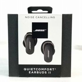 【未使用中古品】 ボーズ / BOSE QuietComfort Earbuds II QCEARBUDS2ELP BLK インナーイヤー型 / 完全ワイヤレス イヤホン 2022年 トリプルブラック 30020605