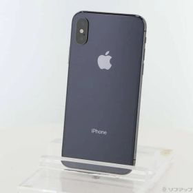 〔中古品〕 iPhoneXS 256GB スペースグレイ MTE02J／A SIMフリー【344】