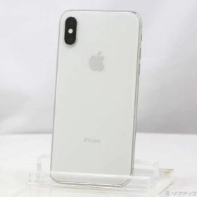 〔中古品〕 iPhoneXS 64GB シルバー NTAX2J／A SIMフリー【377】