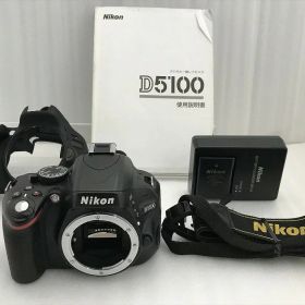 ニコン Nikon デジタル一眼レフカメラ ブラック D5100 ボディ 【中古】