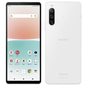 【新品】docomo SONY Xperia 10 IV SO-52C ホワイト SIMロック解除済 SIMフリー
