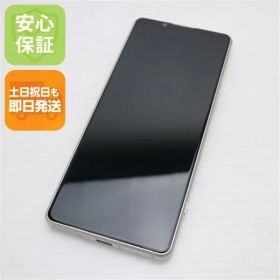 新品同様 SOG09 Xperia 5 IV エクリュホワイト AU スマホ SONY 即日発送 土日祝発送OK 01000