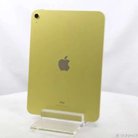 〔展示品〕 iPad 第10世代 64GB イエロー MPQ23J／A Wi-Fi【196】