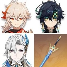 アモスの弓+モナ+蒼古なる自由への誓い+楓原万葉2凸+夢見月瑞希+キィニチ+ディルック1凸+ジン+ヌ | 原神のアカウントデータ、RMTの販売・買取一覧