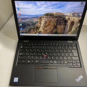レノボ Lenovo ノートパソコンThinkPad L390(Core i5-8365U 1.6GHz - 8GBメモリ - SSD 256GB） ブラック ThinkPad L390 【中古】