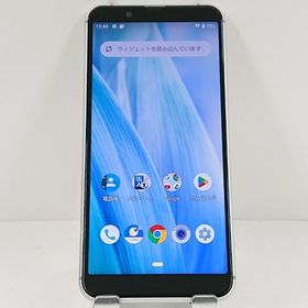 AQUOS sense3 basic 907SH SoftBank シルバー c15873