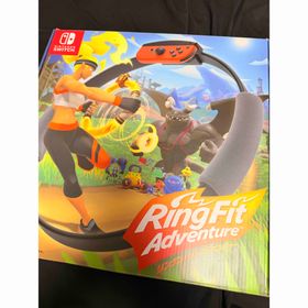 ニンテンドースイッチ(Nintendo Switch)の【美品】リングフィットアドベンチャー Switch 動作確認済 ベルト付(家庭用ゲームソフト)