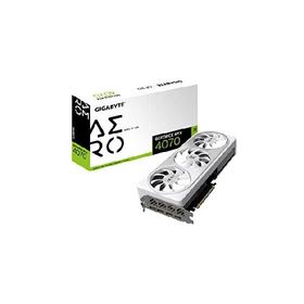 Gigabyte GeForce RTX 4070 AERO OC 12G グラフィックカード WINDFORCEファン 3X 12GB 192ビット GDDR6X GV-N4070AERO OC-12GD ビデオカード_並行輸入