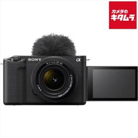 ソニー VLOGCAM ZV-E1 ズームレンズキット ブラック SONY ミラーレス一眼カメラ フルサイズ Vlogカメラ 4K60P動画 小型軽量 Wi-Fi搭載 《納期約1週間》