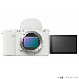 SONY VLOGCAM ZV-E1 ボディ ホワイト【訳あり：倉庫移動中に外箱傷あり】