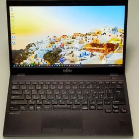 ①超美品中古、超軽量777gのブラック色の富士通LIFEBOOK U939/B