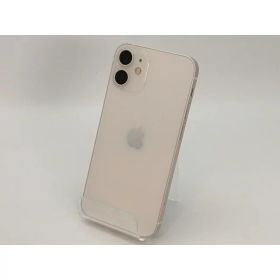 【中古】Apple au 【SIMロック解除済み】 iPhone 12 mini 128GB ホワイト MGDM3J/A【高崎モントレー】保証期間1ヶ月【ランクC】