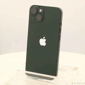 【中古】Apple(アップル) iPhone13 128GB グリーン MNGG3J／A SIMフリー 〔ネットワーク利用制限▲〕 【344-ud】