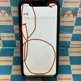 【中古】iPhoneXR 64GB ブラック MT002J/A SIMロック解除済 SoftBank ジャン