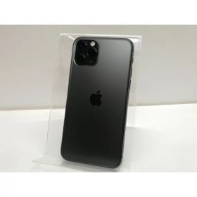 【中古】Apple SoftBank 【SIMロック解除済み】 iPhone 11 Pro 64GB スペースグレイ MWC22J/A【仙台イービーンズ】保証期間1ヶ月【ランクC】