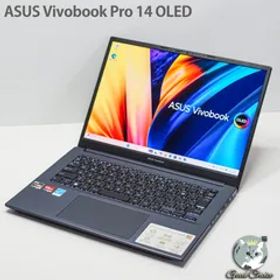 Asus Vivobook Pro 14 OLED、Ryzen 9 5900HX、16 GBメモリ、OLED 2.8K 90Hz、整備番号AS0604