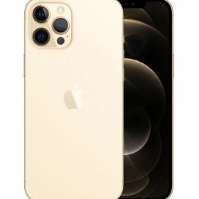 【中古】【安心保証】 iPhone12 Pro Max[128GB] SIMロック解除 SoftBank ゴールド