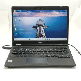中古美品 Wi-Fi有 富士通 高性能 ノートパソコン U7310/D 第10世代 Core i5 10310U 12GB 高速SSD 無線 カメラ Windows11 Office済 即使用可