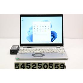 ノートパソコン Panasonic CF-QV8TFAVS Core i5 8365U 1.6GHz/8GB/256GB(SSD)/12W/QWXGA+(2880x1920) タッチパネル/LTE/Win11 KB黄ばみあり