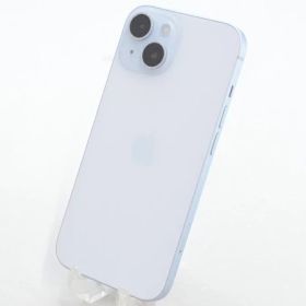 【中古】SIMフリー Apple iPhone15 256GB Blue A3089 MTMR3J/A