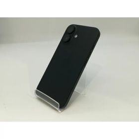 【中古】Apple 国内版 【SIMフリー】 iPhone 16 128GB ブラック MYDQ3J/A【浜松駅前】保証期間1ヶ月【ランクB】