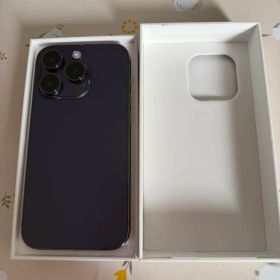 美品iPhone14Pro 256GBディープパープル SIM