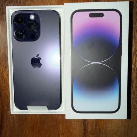 Apple iPhone 14 Pro ディープパープル 本体 バッテリー新品