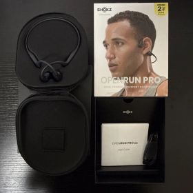 美品 SHOKZ OPENRUNPRO ショックス 骨伝導イヤホン ブラック