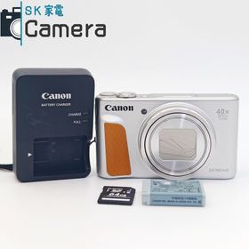 キヤノン(Canon)の【中古】 Canon PowerShot SX740 HS キャノン パワーショット コンパクトデジタルカメラ 電池 SD64GB 付 美品(コンパクトデジタルカメラ)