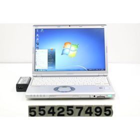 ノートパソコン Panasonic CF-SZ5WD65S Core i5 6200U 2.3GHz/4GB/128GB(SSD)/Multi/12.1W/WUXGA(1920x1200)/Win7 外装ヒビあり