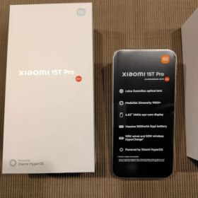 Xiaomi 15T Pro SIMフリー グレー 12GB/256GB