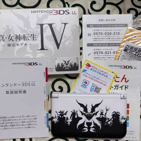 ニンテンドー3DS LL 真・女神転生IV 限定モデル 未使用 起動確認済
