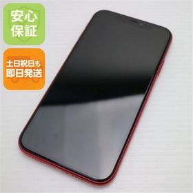 アイフォーン(iPhone)のSIMフリー iPhone 11 64GB プロダクトレッド M777(スマートフォン本体)