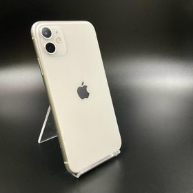 アップル(Apple)の【全額返金保証】【最速発送】Apple iPhone iPhone 11 256GB ホワイト au 超美品 動作確認済(スマートフォン本体)
