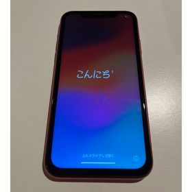 アイフォーン(iPhone)のiPhone11 赤 ジャンク品(スマートフォン本体)