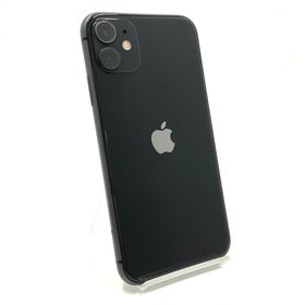 アップル(Apple)の【全額返金保証】【最速発送】Apple iPhone iPhone 11 64GB ブラック Softbank 動作確認済(スマートフォン本体)