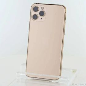 〔中古品〕 iPhone11 Pro 256GB ゴールド NWC92J／A SIMフリー【262】