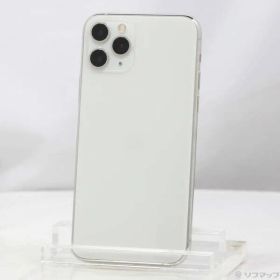 〔中古品〕 iPhone11 Pro 64GB シルバー MWC32J／A SIMフリー【258】