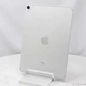 〔中古〕au iPad Pro 11インチ 64GB シルバー NU0U2J／A auロック解除SIMフリー〔262-ud〕