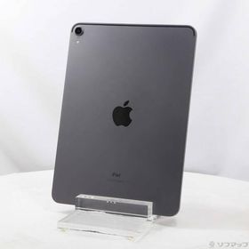 〔中古〕Apple(アップル) iPad Pro 11インチ 64GB スペースグレイ MTXN2J／A Wi-Fi〔371-ud〕