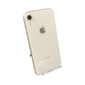 iPhone XR 64GB ホワイト au 白ロム 動作確認済 85%【全額返金保証】【最速発送】