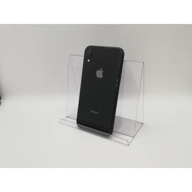 【中古】Apple au 【SIMロック解除済み】 iPhone XR 64GB ブラック MT002J/A【大宮東口】保証期間１ヶ月【ランクC】