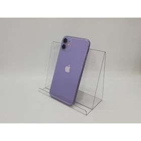 【中古】Apple au 【SIMロック解除済み】 iPhone 11 64GB パープル MWLX2J/A【大宮東口】保証期間１ヶ月【ランクC】