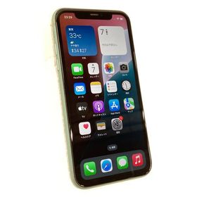 中古 Apple iPhone11 128GB グリーン MWM62J／A SoftBank ネットワーク利用制限▲判定