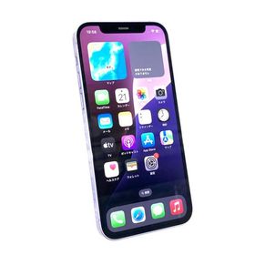 中古 Apple iPhone12 64GB パープル MJNH3J／A SIMフリー