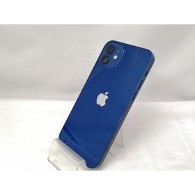 【中古】Apple SoftBank 【SIMロック解除済み】 iPhone 12 64GB ブルー MGHR3J/A【戸塚】保証期間１週間【ランクC】