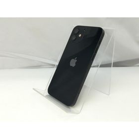 【中古】Apple au 【SIMロック解除済み】 iPhone 12 64GB ブラック MGHN3J/A【札幌】保証期間１ヶ月【ランクC】